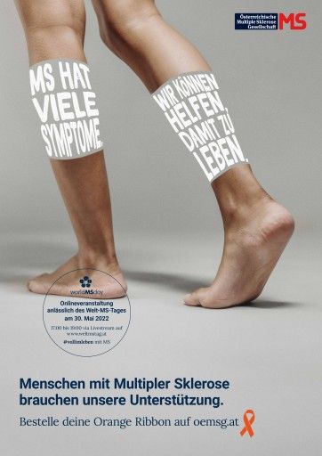  Plakat zum Welt-MS-Tag.