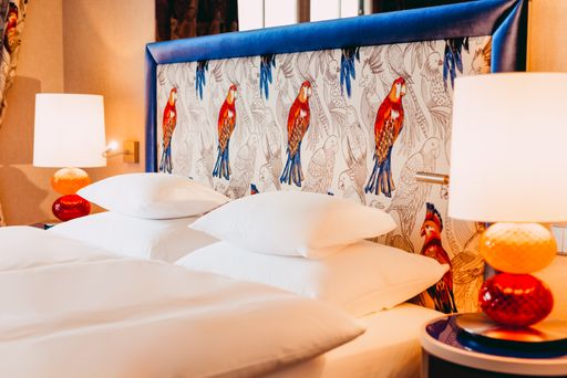 Vorschau Bild von Suite mit Detail - Venini Lampe aus edlem
Muranoglas