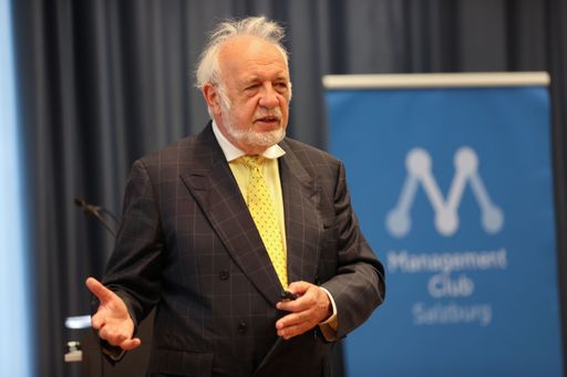  Managementclub Salzburg.Clubabend mit Alexander
Stadler (ehemals Austrocontrol).Foto: Franz Neumayr 25.5.2022