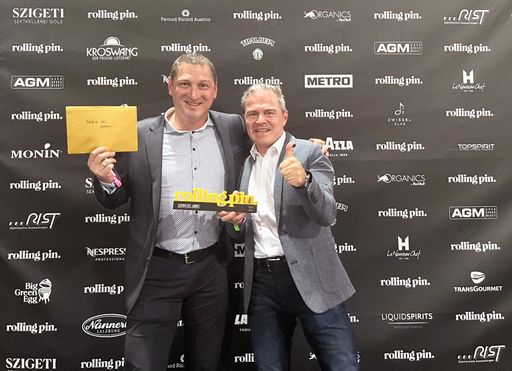  Simon Schieferer und Nicolas Salinger, ISS
Österreich, mit dem Rollin Pin Award "Bester Caterer 2022"
