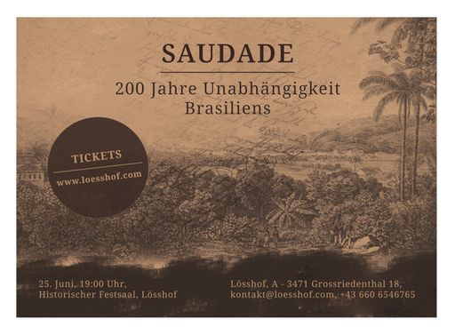  Einladung zu Saudade