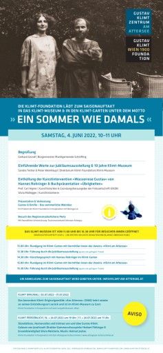 Vorschau Bild von Klimt-Museum | Programm und Einladung Saisonauftakt 2022
