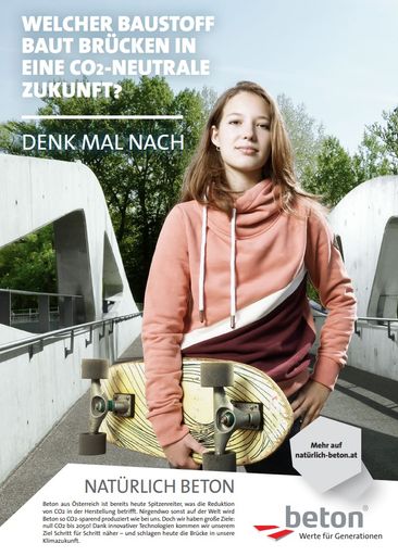 Vorschau Bild von Werbesujet "Brücken in die Klimazukunft" von Beton Dialog
Österreich