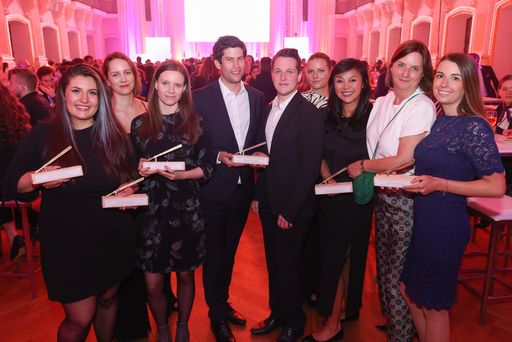 Die Gewinner des Abends – Schwabe Austria, TLL The
Longevity Labs und COPE.