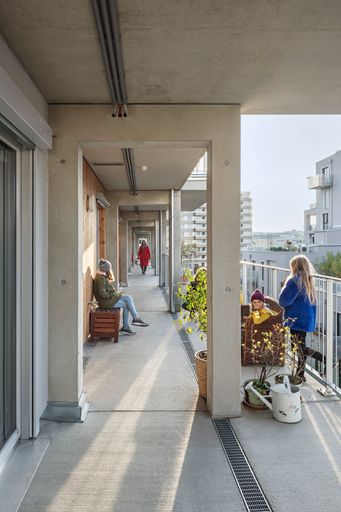 Vorschau Bild von Laubengang Wohnprojekt Gleis 21