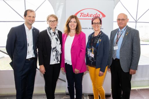 www.annarauchenberger.com / Anna Rauchenberger -
Orth an der Donau, NÖ, Austria - 09.06.2022 - Takeda: Feier zu 40
Jahre Biotech in Orth an der Donau - Takeda feiert mit
Vertreter:innen des Landes und der Gemeinde