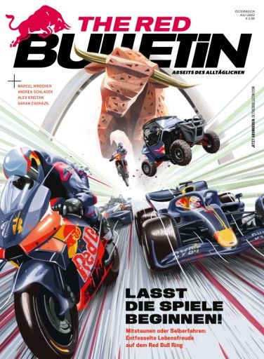 Vorschau Bild von Das Cover der aktuellen Ausgabe von The Red Bulletin.