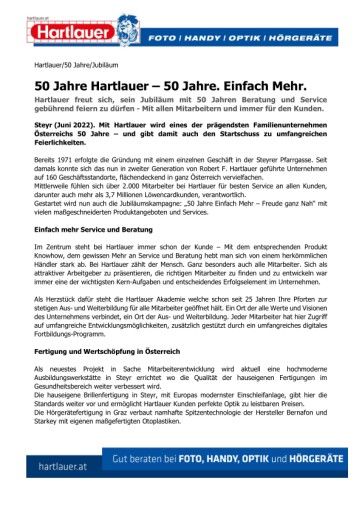 Vorschau Bild von Presseaussendung