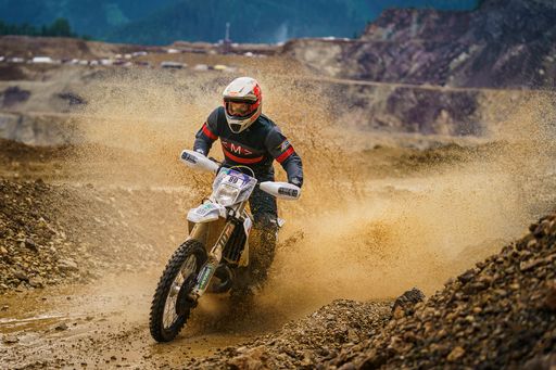  Marcel Hirscher races during the Red Bull
Erzbergrodeo 2022 in Eisenerz, Austria on June 16, 2022