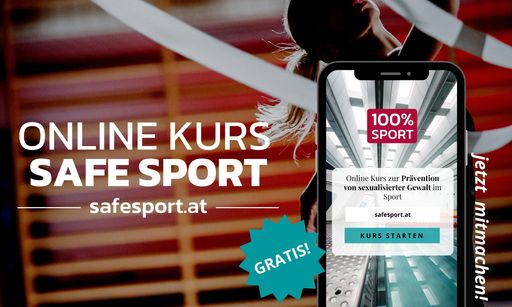  Grafik zum Online Kurs SAFE SPORT - Jetzt
teilnehmen!