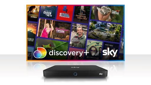 Discovery - discovery+-App bei Sky