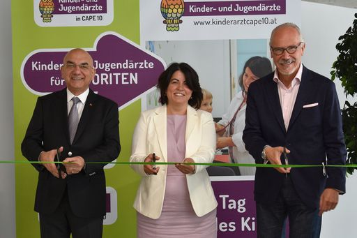 Feierliche Eröffnung der Gruppenpraxis im Haus der
Zukunft und sozialen Innovation CAPE 10