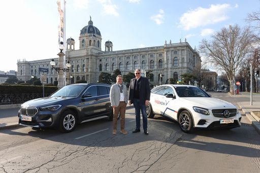 Vorschau Bild von Nachfrage nach geteilter Mobilität via FREE NOW in
Wien steigt stetig: Neben Taxis, E-Taxis und E-Scooter ist seit
Anfang Juni Carsharing in der App verfügbar.