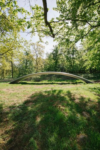 Vorschau Bild von BILD zu OTS - Der Regenbogen von querkraft
architekten für das Kivik Art Center 15m x 2,5m x 1,7 mm