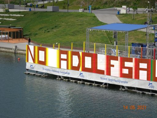 Vorschau Bild von Rückseite Trampolin Danubejumping