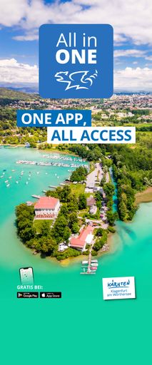 Vorschau Bild von Die neue All in ONE App verbindet Freizeit, Sehenswürdigkeiten
und Mobilität.