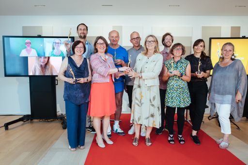 Die Preisträger*innen des Patient Innovation Award 2022
