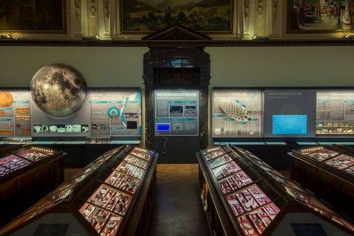 Meteoritensaal im NHM Wien (Saal 5)