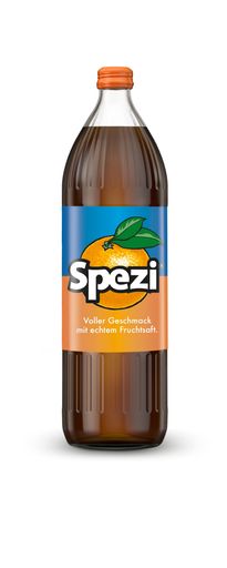 Vorschau Bild von Freisteller zum Relaunch von Spezi Cola-Mix Orange