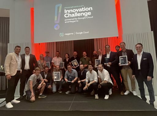 Die Finalisten und Gewinner der Innovation
Challenge powered by Google und Nagarro.