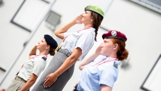 Fallschirmsprung- Weltmeisterschaft. So sehen Sieger aus.