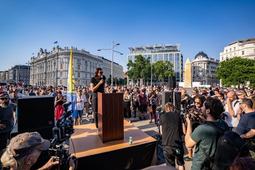 Ansprache von Dominik Wlazny (Marco Pogo)