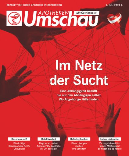 "Titelbild Apotheken Umschau A Juli 2022". Caption: Getty
Images/Corbis RF Stills/Robert Llewellyn (M.). Die Verwendung dieses
Bildes ist für redaktionelle Zwecke bis zum 30.06.2025 zulässig,
darf jedoch nur als Teil der Meldung "Laktoseunverträglichkeit: Das
können Sie dagegen tun" und mit vollständigem Bildrechtehinweis
veröffentlicht werden.
