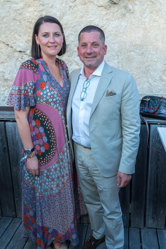 Vorschau Bild von Vorstand der Rewe International AG Marcel Haraszti
mit Gattin