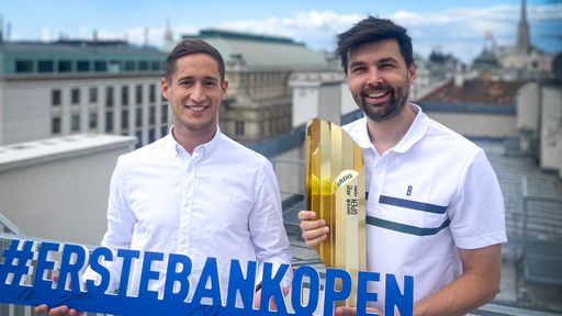 Gilbert Schibranji (re.) und Dominik Beier freuen
sich über die Kooperation
