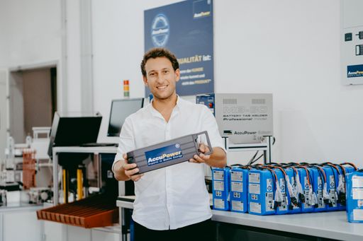  Neuer Eigentümer für AccuPower: Moritz Minarik.