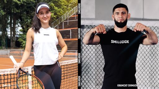 Auf dem Bild sind die beiden Spitzensportler Khamzat Chimaev und
Eva Lys in Smilodox Bekleidung zusehen. / Weiterer Text über ots und
www.presseportal.de/nr/161877 / Die Verwendung dieses Bildes ist für
redaktionelle Zwecke unter Beachtung ggf. genannter
Nutzungsbedingungen honorarfrei. Veröffentlichung bitte mit
Bildrechte-Hinweis.