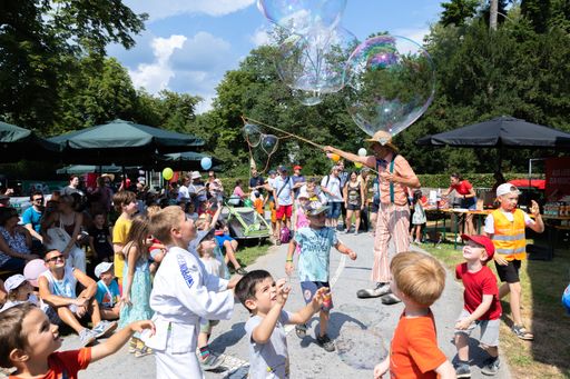Die Freude an der Bewegung steht bei den
MeinBezirk.at Familienfesten im Vordergrund.