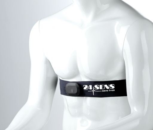 Vorschau Bild von Made in Austria - der intelligente Herzgurt
smartcorCONTROL mit einzigartiger Sensorik und einer auf künstlicher
Intelligenz basierenden Software