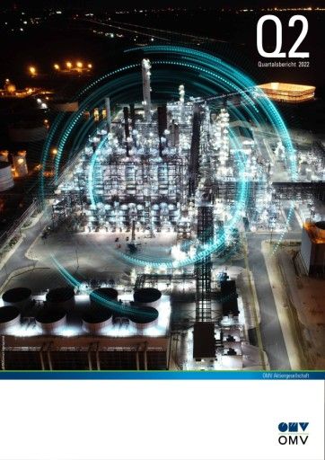 OMV erzielt ein CCS Operatives Ergebnis vor Sondereffekten von EUR 5,6 Mrd im ersten Halbjahr 2022