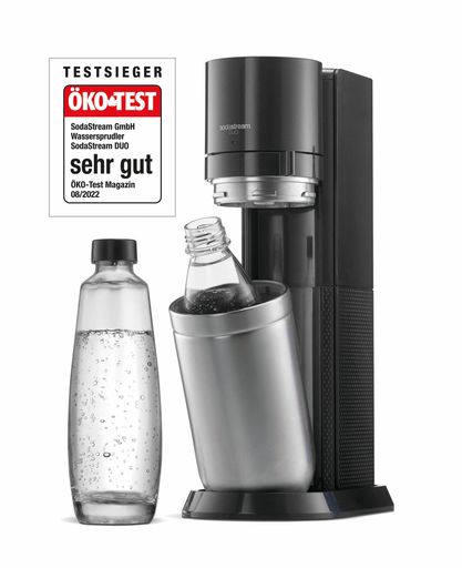  SodaStream DUO erhält im Praxistest des
unabhängigen Verbrauchermagazins als einziges Gerät Gesamturteil
„sehr gut“