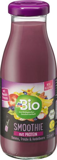 dmBio Smoothie mit Protein, 250 ml
