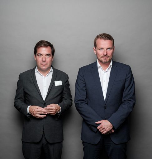 Rainer Nowak, Chefredakteur, Herausgeber und Geschäftsführer der
„Presse“ und Herwig Langanger, Vorsitzender der Geschäftsführung der
„Presse“ – Credit „Die Presse“ Stefan Gergely.