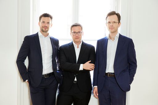 Kaleb Kitzmüller, Mario Laimgruber und Johannes
Hartlieb (v.l.)