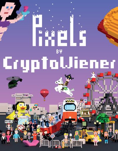 Vorschau Bild von Sujet zur Ausstellung „PIXELS by CryptoWiener“, 26.08.22 –
26.02.23, OK Linz