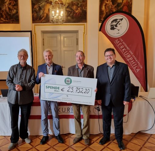  Charity Auktion für Briefmarken zugunsten
ukrainischem Waisenhaus brachte Rekordergebnis