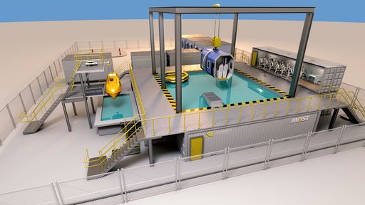 INSITU (Image caption: INSITU - MOBILE OFFSHORE SAFETY TRAINING
SYSTEM (MOST) Copyright i5 Media / Aquarius Global © 2022 All Rights
Reserved) / Editorial use of this picture is free of charge. Please
quote the source: "obs/News Direct/i5 Media / Aquarius Global"