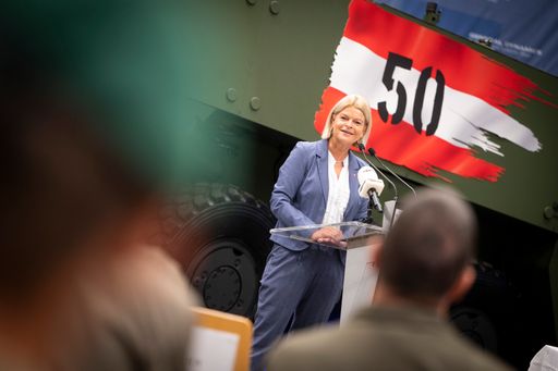 01 09 2022 Übernahme des 50. Pandur ins Bundesheer.
general Dynamics European Land Systems-Steyr GmbH in der
Bleibtreustrasse 2, 1110 Wien.