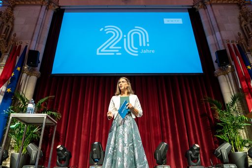  20 Jahre Festrede - Stv. Geschäftsführerin Donia Lasinger