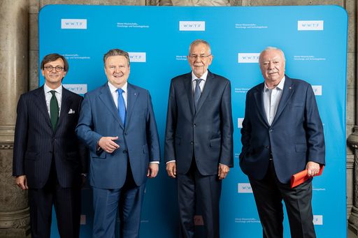 Vorschau Bild von Michael Stampfer, Michael Ludwig, Alexander van der Bellen,
Michael Häupl (v.l.n.r.)
