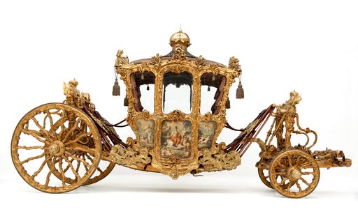Reicher Krönungswagen ("Imperialwagen") 18. Jahrhundert
Kaiserliche Wagenburg, Wien © KHM-Museumsverband