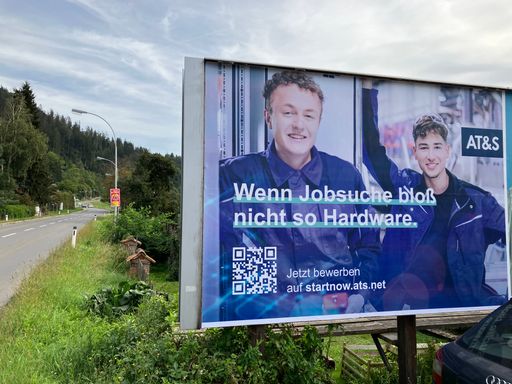 Suche nach neuen Mitarbeiter:innen an 400
Plakatstandorten in der Steiermark