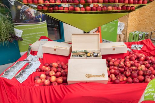 Vorschau Bild von Oststeiermark-Genuss-Box mit vielen kulinarischen Spezialitäten
aus dem Garten Österreichs
