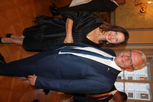 Bürgermeister Thomas Steiner mit Partnerin (c)
Wolfgang Millendorfer_BVZ