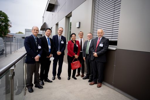 Vorschau Bild von Hochrangiger Besuch der Internationalen
Atom-Energie-Organisation (IAEA) im Zentrum für Biologische
Sicherheit