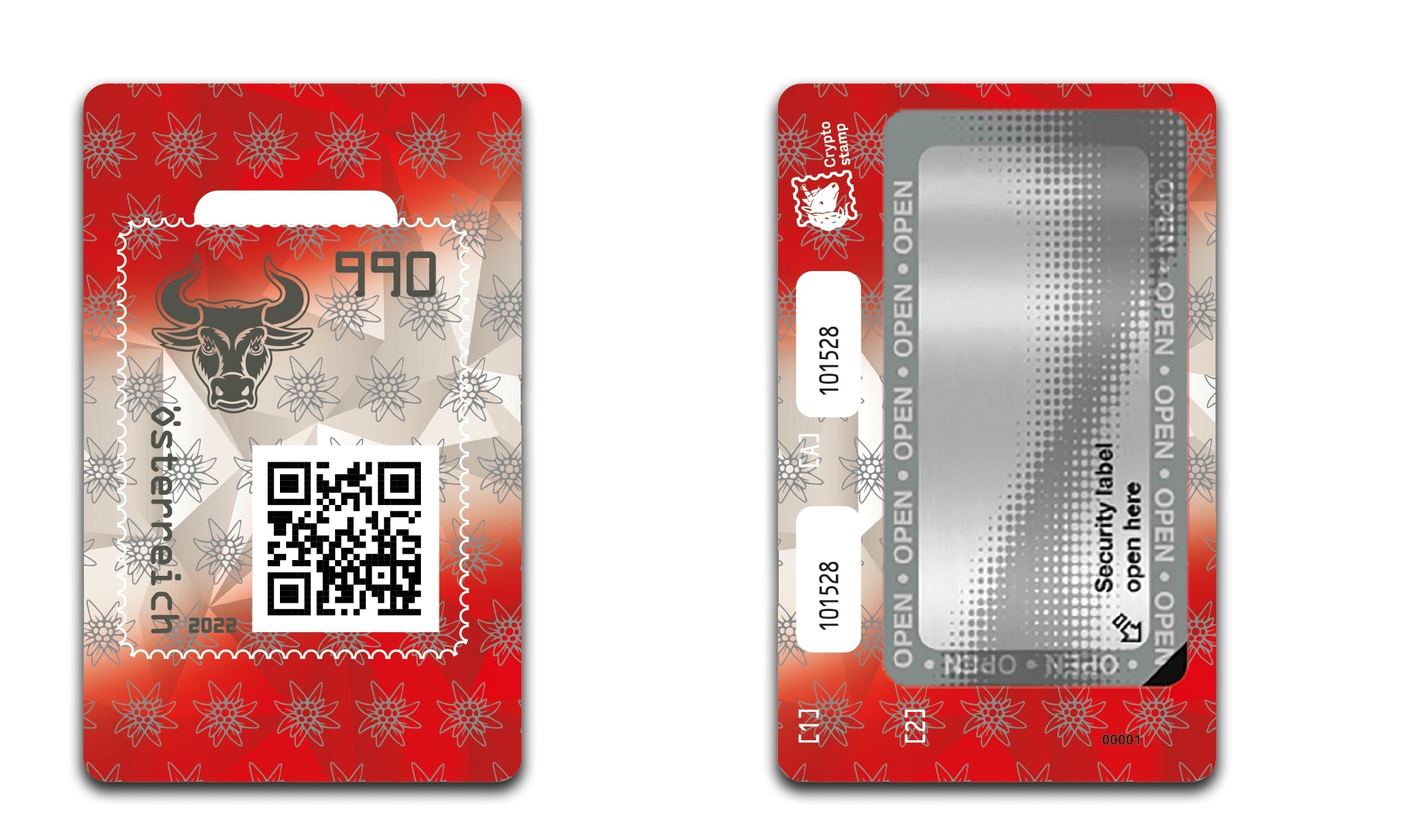 Crypto stamp österreich (96) foto